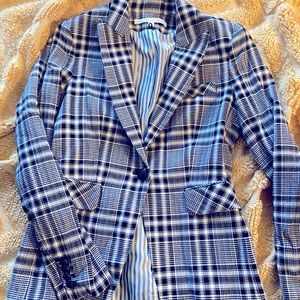 Veronica Beard Plaid Blazer